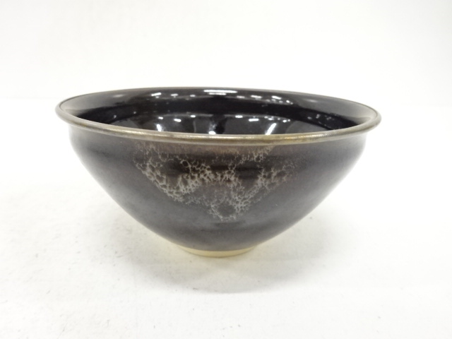 JAPANESE TEA CEREMONY / KYO WARE TEA CHAWAN / TENMOKU  / ARTISAN WORK